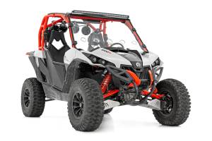 Rough Country Lift Kits & Suspension | 1350 Offroad - Rough Country LED Light Bar, Front Mount, 40-in, Black Dual Row - 97038 - Image 3