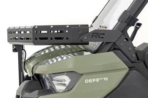 Rough Country Lift Kits & Suspension | 1350 Offroad - Rough Country Cargo Rack, Front, Black Series LED, 6-in Light, Slime Line, Driver/Passenger Side Bracket - 97074 - Image 3