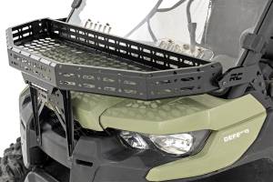 Rough Country Lift Kits & Suspension | 1350 Offroad - Rough Country Cargo Rack, Front, Black Series LED, 6-in Light, Slime Line, Driver/Passenger Side Bracket - 97074 - Image 1