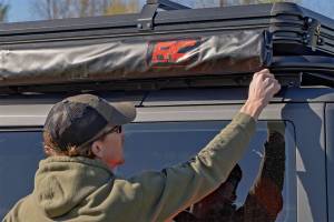 Rough Country Lift Kits & Suspension | 1350 Offroad - Rough Country Roof Rack Awning, 6 ft. 6-in x 9 ft. 8-in, Retractable - 99081 - Image 4