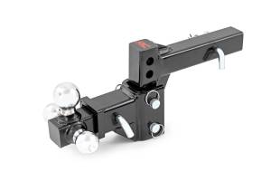 Rough Country Lift Kits & Suspension | 1350 Offroad - Rough Country Class III 2-in Receiver Hitch, Multi-Ball, Adjustable Hitch - 99100 - Image 1