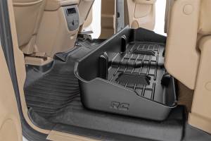 Rough Country Lift Kits & Suspension | 1350 Offroad - Rough Country Under Seat Storage Compartment, Custom-Fit, Crew Cab - RC09001 - Image 3