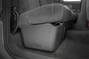 Rough Country Lift Kits & Suspension | 1350 Offroad - Rough Country Under Seat Storage Compartment, Custom-Fit, Extended Cab - RC09021 - Image 3