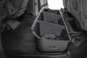 Rough Country Lift Kits & Suspension | 1350 Offroad - Rough Country Under Seat Storage Compartment, Custom-Fit, Super Crew - RC09241 - Image 2
