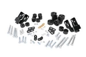 Rough Country Lift Kits & Suspension | 1350 Offroad - Rough Country Body Lift Kit, 1.25-in Lift, Front Bumper Brkts, Ground Strap Brkt. Grade 8 Hardware - RC701 - Image 1