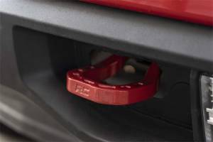 Rough Country Lift Kits & Suspension | 1350 Offroad - Rough Country Forged Tow Hooks, Red - RS132 - Image 5