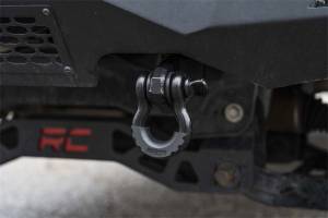 Rough Country Lift Kits & Suspension | 1350 Offroad - Rough Country Tow Hook To Shackle Conversion Kit, Standard D-Ring & Rubber Isolators - RS158 - Image 3