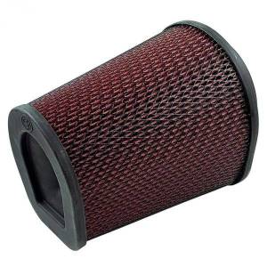 S&B Cold Air Intakes & Filters | 1350 Offroad - S&B Air Filter for Intake Kits 75-6000,75-6001 Oiled Cotton Cleanable Red - KF-1070 - Image 1