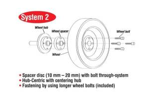Eibach Springs & Suspension Upgrades | 1350 Offroad - Eibach Pro-Spacer 20mm Spacer / Bolt Pattern 5x112 / Hub Center 57.1 - S90-2-20-004 - Image 2