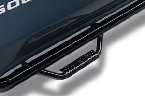 N-Fab Steps, Nerf Bars & Truck Accessories | 1350 Offroad - N-Fab Nerf Step 07-13 Chevy-GMC 2500/3500 Ext. Cab 8ft Bed - Gloss Black - Bed Access - 3in - C07105QC-6 - Image 1