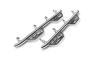 N-Fab Steps, Nerf Bars & Truck Accessories | 1350 Offroad - N-Fab Podium SS 07-13 Chevy-GMC 2500/3500 07-10 1500 Crew Cab - Polished Stainless - 3in - HPC0780CC-SS - Image 4