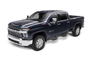 N-Fab Steps, Nerf Bars & Truck Accessories | 1350 Offroad - N-Fab Podium LG 2019 Chevy/GMC 1500 Crew Cab - Cab Length - Textured Black - 3in - HPC1980CC-TX - Image 4