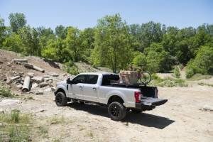 N-Fab Steps, Nerf Bars & Truck Accessories | 1350 Offroad - N-Fab Podium LG 2017 Ford F-250/F-350 Super Duty Crew Cab 6.75ft Bed - Textured Black - Bed Access - 3in - HPF17105CC-6-TX - Image 2