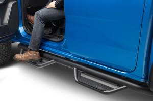 N-Fab Steps, Nerf Bars & Truck Accessories | 1350 Offroad - N-Fab Podium LG 2019 Ford Ranger Crew Cab All Beds - Textured Black - Cab Length - 3in - HPF1981CC-TX - Image 9