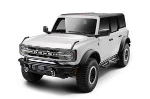 N-Fab Steps, Nerf Bars & Truck Accessories | 1350 Offroad - N-Fab Podium LG 2021 Ford Bronco 4 Door - Textured Black - 3in - HPF2172B-TX - Image 5