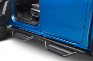 N-Fab Steps, Nerf Bars & Truck Accessories | 1350 Offroad - N-Fab Podium LG 2019 Ford Ranger Crew Cab All Beds - Textured Black - Cab Length - 3in - HPF1981CC-TX - Image 10
