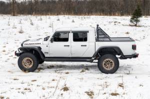 N-Fab Steps, Nerf Bars & Truck Accessories | 1350 Offroad - N-Fab ARC Sports Bar 20-22 Jeep Gladiator - Textured Black(Roll-N-Lock Cover Fitment Only) - J19BR-RLT - Image 19