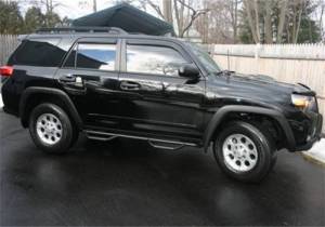 N-Fab Steps, Nerf Bars & Truck Accessories | 1350 Offroad - N-Fab Nerf Step 03-09 Toyota 4 Runner SUV 4 Door - Textured Black - W2W - SRW - 2in - T0365R - Image 2