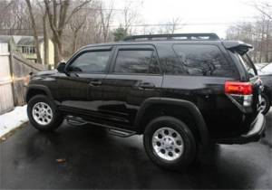 N-Fab Steps, Nerf Bars & Truck Accessories | 1350 Offroad - N-Fab Nerf Step 03-09 Toyota 4 Runner SUV 4 Door - Textured Black - W2W - SRW - 2in - T0365R - Image 4