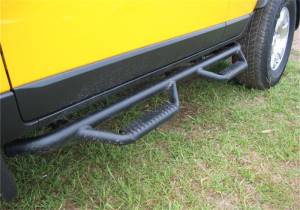 N-Fab Steps, Nerf Bars & Truck Accessories | 1350 Offroad - N-Fab Nerf Step 06-17 Toyota FJ Cruiser SUV 4 Door - Textured Black - W2W - 2in - T0654FJ - Image 2