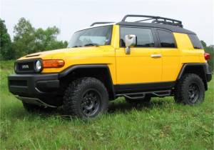 N-Fab Steps, Nerf Bars & Truck Accessories | 1350 Offroad - N-Fab Nerf Step 06-17 Toyota FJ Cruiser SUV 4 Door - Textured Black - W2W - 2in - T0654FJ - Image 3