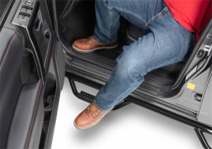 N-Fab Steps, Nerf Bars & Truck Accessories | 1350 Offroad - N-Fab Nerf Step 10-17 Toyota SR5 10-13 4 Runner Limited SUV 4 Door - Gloss Black - W2W - 2in - T1164RL-GB - Image 3