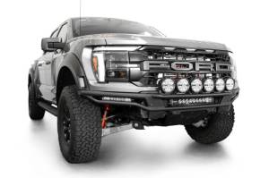 Addictive Desert Designs Bumpers & Off-Road Parts | 1350 Offroad - ADD 2021-2024 Ford F-150 Raptor Race Series Front Bumper Light Hoop - AC2107001NA - Image 4