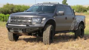 Addictive Desert Designs Bumpers & Off-Road Parts | 1350 Offroad - ADD 10-14 Ford F-150 Raptor HoneyBadger Front Bumper with Winch Mount - F017275050103 - Image 1
