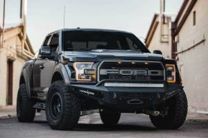 Addictive Desert Designs Bumpers & Off-Road Parts | 1350 Offroad - ADD 17-18 Ford F-150 Raptor HoneyBadger Front Bumper with Winch Mount - F117382860103 - Image 24