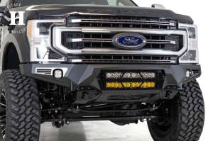 Addictive Desert Designs Bumpers & Off-Road Parts | 1350 Offroad - ADD 17-20 Ford Super Duty Bomber Front Bumper with Mounts for 20in Light Bars - F160012140103 - Image 12