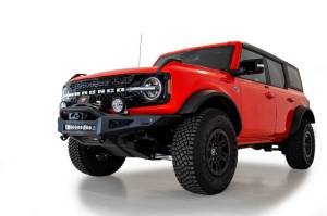 Addictive Desert Designs Bumpers & Off-Road Parts | 1350 Offroad - ADD 2021+ Ford Bronco Rock Fighter Front Bumper - Hammer Black - F230181060103 - Image 10