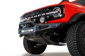 Addictive Desert Designs Bumpers & Off-Road Parts | 1350 Offroad - ADD 2021+ Ford Bronco Rock Fighter Front Bumper - Hammer Black - F230181060103 - Image 22