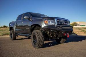 Addictive Desert Designs Bumpers & Off-Road Parts | 1350 Offroad - ADD 15-18 Chevy Colorado HoneyBadger Front Bumper with Winch Mount - F357382720103 - Image 1