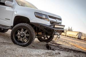 Addictive Desert Designs Bumpers & Off-Road Parts | 1350 Offroad - ADD 15-18 Chevy Colorado HoneyBadger Front Bumper with Winch Mount - F357382720103 - Image 2