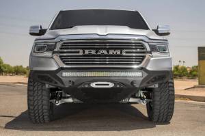 Addictive Desert Designs Bumpers & Off-Road Parts | 1350 Offroad - ADD 19 Ram 1500 Stealth Fighter Front Bumper with Winch Mount & Sensor Cut Outs - F551422770103 - Image 2