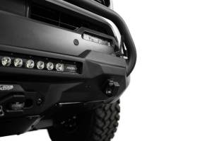 Addictive Desert Designs Bumpers & Off-Road Parts | 1350 Offroad - ADD 2024+ Toyota Tacoma Stealth Center Mount Winch Front Bumper with Top Hoop - F6703512601NA - Image 7