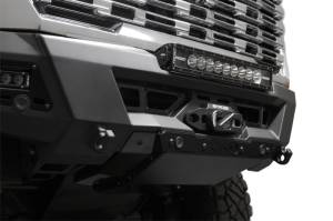 Addictive Desert Designs Bumpers & Off-Road Parts | 1350 Offroad - ADD 24+ GMC 2500/3500 Phantom Front Bumper with Winch- Hammer Black - F730335070103 - Image 1