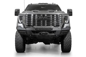 Addictive Desert Designs Bumpers & Off-Road Parts | 1350 Offroad - ADD 24+ GMC 2500/3500 Phantom Front Bumper with Winch- Hammer Black - F730335070103 - Image 2