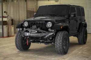 Addictive Desert Designs Bumpers & Off-Road Parts | 1350 Offroad - ADD 07-18 Jeep Wrangler JK Stealth Fighter Front Bumper with Winch Mount - F951232080103 - Image 8