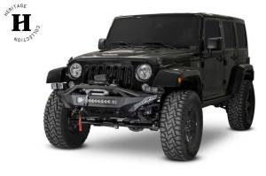 Addictive Desert Designs Bumpers & Off-Road Parts | 1350 Offroad - ADD 07-18 Jeep Wrangler JK Stealth Fighter Front Bumper with Winch Mount - F951232080103 - Image 9