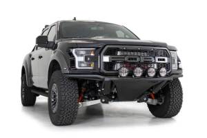Addictive Desert Designs Bumpers & Off-Road Parts | 1350 Offroad - ADD 17-20 Ford Raptor Pro Add-On Light Hoop - Hammer Black - L1157521701NA - Image 1