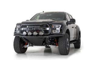 Addictive Desert Designs Bumpers & Off-Road Parts | 1350 Offroad - ADD 17-20 Ford Raptor Pro Add-On Light Hoop - Hammer Black - L1157521701NA - Image 4