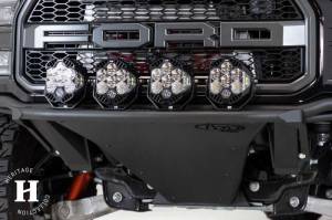 Addictive Desert Designs Bumpers & Off-Road Parts | 1350 Offroad - ADD 17-20 Ford Raptor Pro Add-On Light Hoop - Hammer Black - L1157521701NA - Image 7