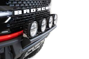Addictive Desert Designs Bumpers & Off-Road Parts | 1350 Offroad - ADD 21-22 Ford Bronco Pro Bolt-On Add-On Light Hoop - L2357000201NA - Image 5