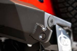 Addictive Desert Designs Bumpers & Off-Road Parts | 1350 Offroad - ADD 2021+ Ford Bronco Rock Fighter Rear Bumper - Hammer Black - R23012NA01NA - Image 2