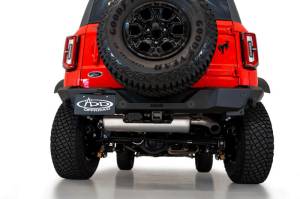 Addictive Desert Designs Bumpers & Off-Road Parts | 1350 Offroad - ADD 2021+ Ford Bronco Rock Fighter Rear Bumper - Hammer Black - R23012NA01NA - Image 8