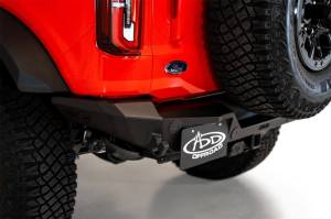 Addictive Desert Designs Bumpers & Off-Road Parts | 1350 Offroad - ADD 2021+ Ford Bronco Rock Fighter Rear Bumper - Hammer Black - R23012NA01NA - Image 16