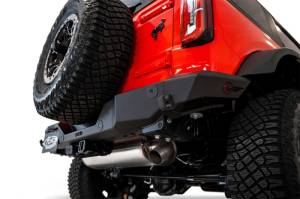 Addictive Desert Designs Bumpers & Off-Road Parts | 1350 Offroad - ADD 2021+ Ford Bronco Rock Fighter Rear Bumper - Hammer Black - R23012NA01NA - Image 18