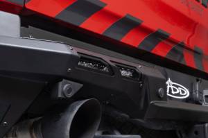 Addictive Desert Designs Bumpers & Off-Road Parts | 1350 Offroad - ADD 2025 Ram RHO Phantom Rear Bumper - Hammer Black Powder Coat - R630191190103 - Image 1