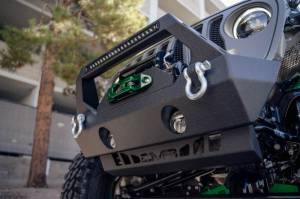 DV8 Offroad Bumpers & Jeep Accessories | 1350 Offroad - DV8 UNIVERSAL 20in. SINGLE ROW LED LIGHT BAR with FLOOD/SPOT COMBO PATTERN/SIDE MOUNTS - BE20SW105W - Image 2